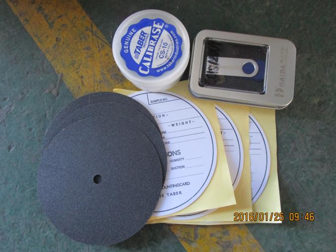 type appareil de contrôle de taber d'abrasion